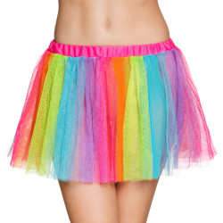 Dúhová tutu sukňa veľkosť M/L